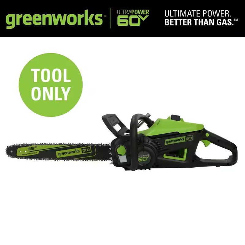 18 in. 60V Battery Cordless Chainsaw - Image 1