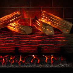 28 in. Smart Electric Fireplace Insert Heater - Image 4