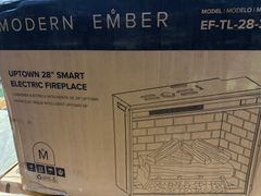 28 in. Smart Electric Fireplace Insert Heater - Image 5
