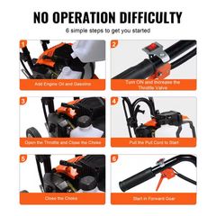 43CC 2-Stroke Garden Cultivator - Image 2