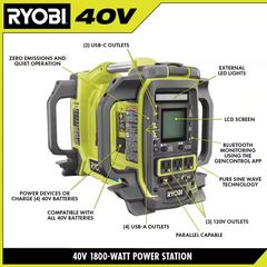 40V 1800-Watt Station Inverter Generator - Image 3