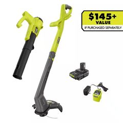String Trimmer/Edger & Blower/Sweeper Combo - Image 1
