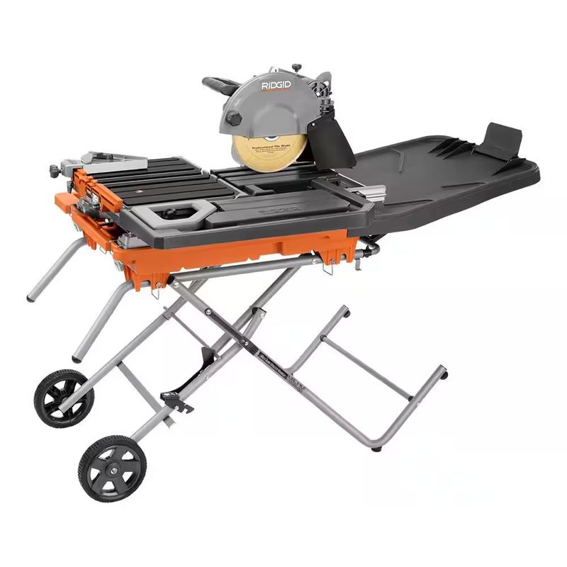 15 Amp 10 in. Wet Tile Saw - Image 1