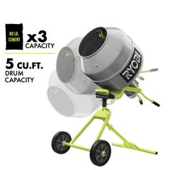 5.0 cu. ft. Portable Concrete Mixer - Image 4