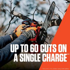 12 in. 56V Battery Top Handle Chainsaw - Image 2