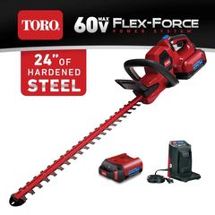 24 in. 60 V Battery Hedge Trimmer Kit - Image 1