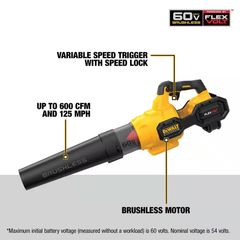 600 CFM Brushless Battery Powered Blower - Image 2