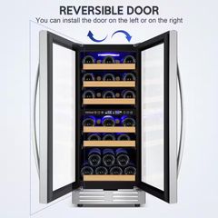15 in. Dual Zone 30-Bottle Cellar Cooling Unit - Image 2