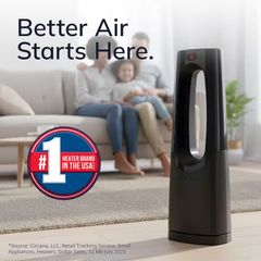 1500W 28 in. Oscillating Ceramic Space Heater - Image 2