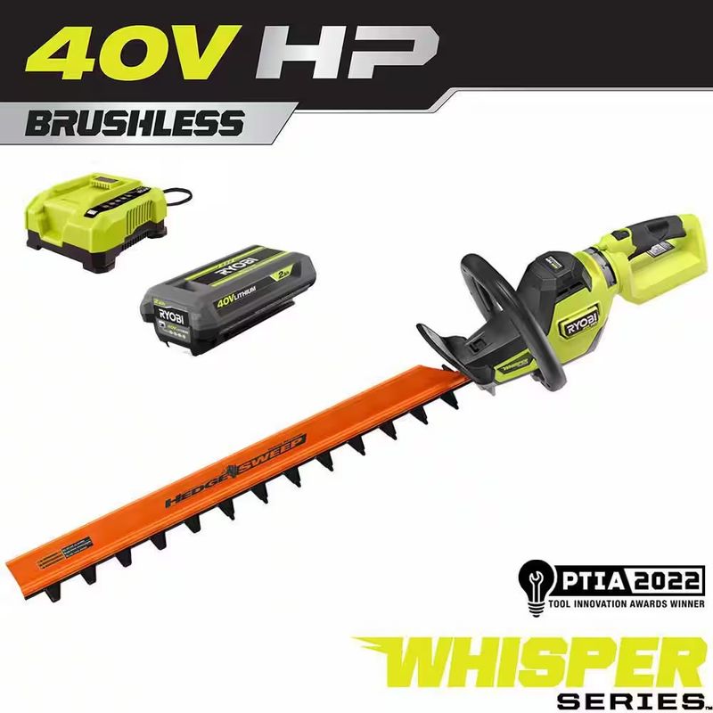 26 in. Cordless Battery Hedge Trimmer - Image 1