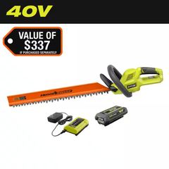 40V 24 in. Cordless Battery Hedge Trimmer - Image 1