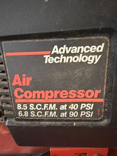 Sears Craftsman Advanced Technology Mobile Tank Air Compressor - Image 3