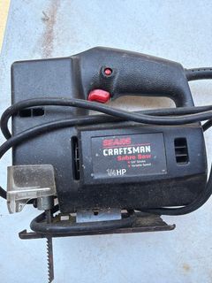 Craftsman Power Tool Lot Sabre Saw Orbital Sanders Blades Sandpaper - Image 3