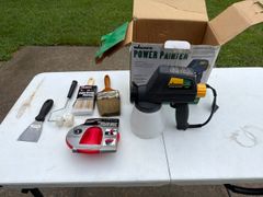 Wagner Power Painter 1500 PSI Electric Paint Sprayer and Accessories - Image 1