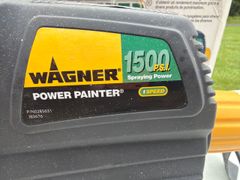 Wagner Power Painter 1500 PSI Electric Paint Sprayer and Accessories - Image 4