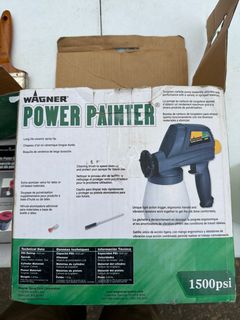 Wagner Power Painter 1500 PSI Electric Paint Sprayer and Accessories - Image 5