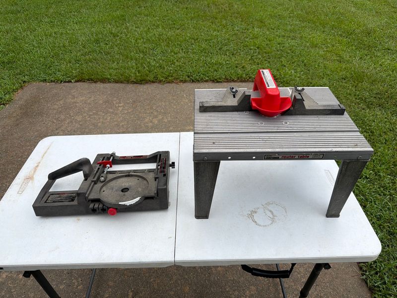 Sears Craftsman Router Table 9 25475 and Molding Maker - Image 1
