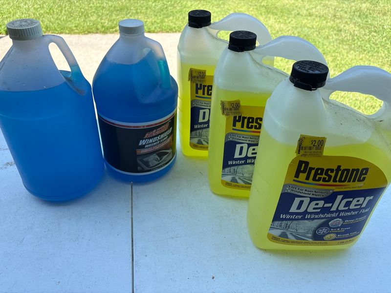 Prestone De-Icer and LA's Totally Awesome Windshield Washer Fluid Lot