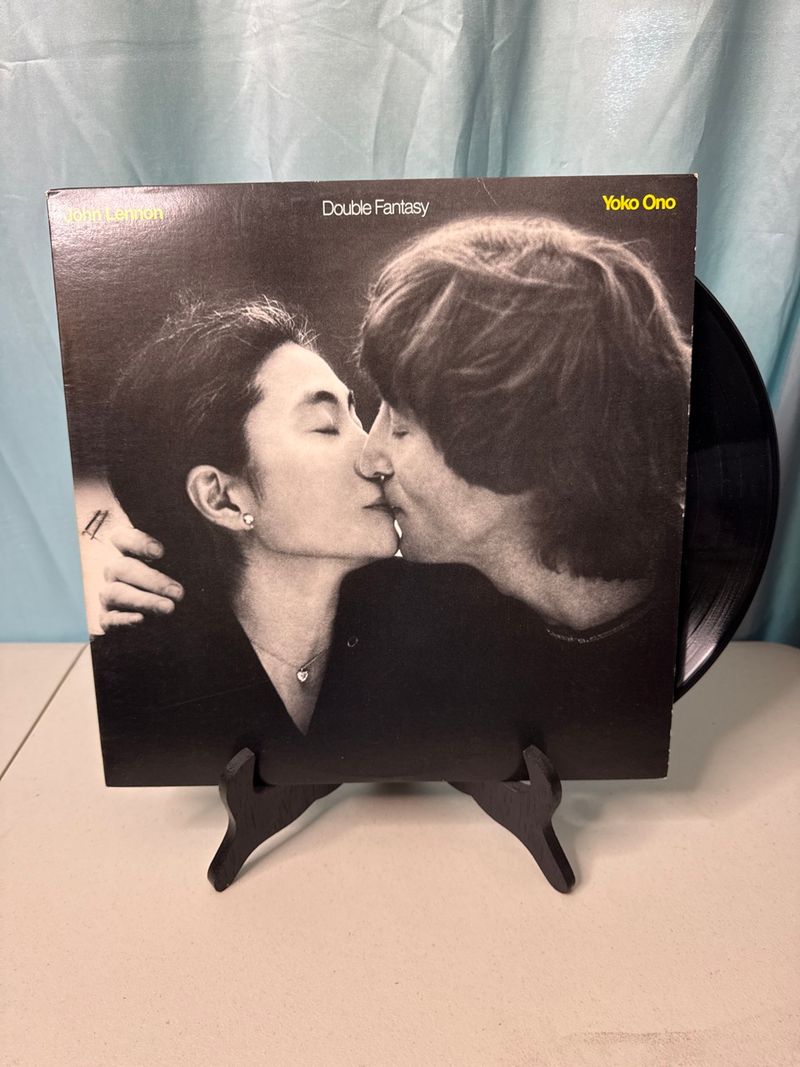 John Lennon Yoko Ono Double Fantasy Vinyl LP Album 1980 Geffen Records