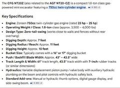 2026 Tracked Excavator with Manual Thumb, 750cc - Image 3