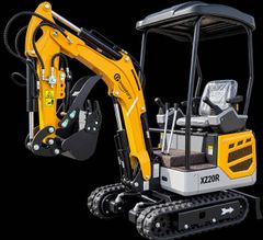 2026 XZ20R Tracked Mini Excavator - Hydraulic Thumb - Image 1