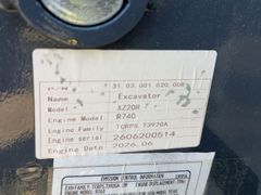 2026 XZ20R Tracked Mini Excavator - Hydraulic Thumb - Image 13