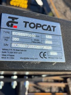 2026 TopCat Skid Steer Stump Grinder - Image 5