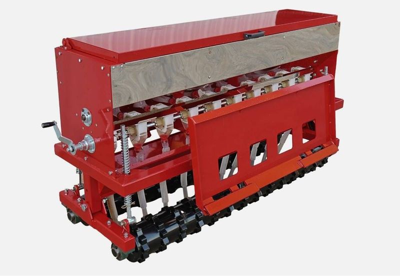 AGT 70in No Till Seed Drill Seeder Planter 3-Point Hitch Tractor Attachment - Image 1