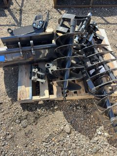 AGT Mini Excavator 9 Piece Attachment Set - Image 2