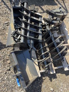 AGT Mini Excavator 9 Piece Attachment Set - Image 3