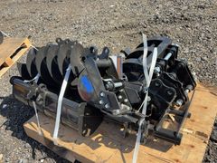 AGT Mini Excavator 9 Piece Attachment Set - Image 2