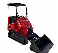 2026 SDA-140T 0.8 Ton Mini Tracked Skid Steer Loader w/ Rato R420D 13.5HP Engine - Image 1