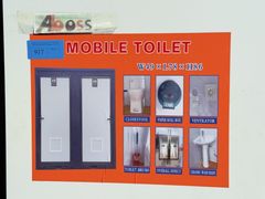Double Person Mobile Toilet With Forklift Pockets - Image 11