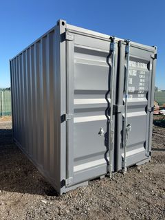 Steel Storage Container with Window and Door - Image 2