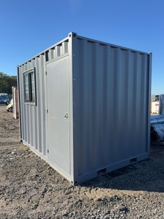 Steel Storage Container with Window and Door - Image 3