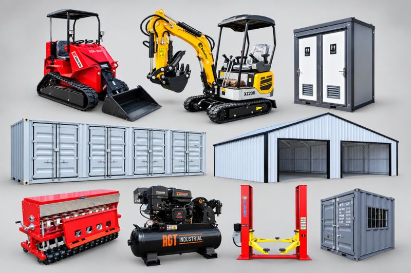 Equipment, Structures & Industrial Machinery Auction banner