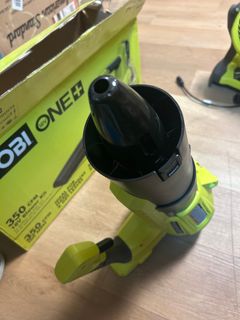 RYOBIONE+ 18V 100 MPH 350 CFM Cordless Battery Variable Speed Jet Fan Leaf Blower (Tool only) - Image 4