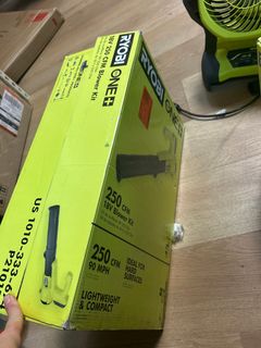 RYOBIONE+ 18V 90 MPH 250 CFM Cordless Battery Leaf Blower/Sweeper (Tool only) - Image 5