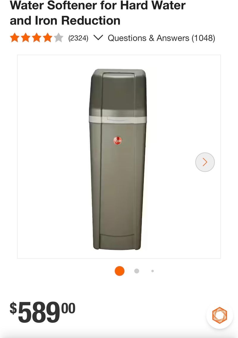Rheem 42,000 Grain Preferred Plus Water Softener for Hard Water and Iron Reduction RHS42 - Image 1