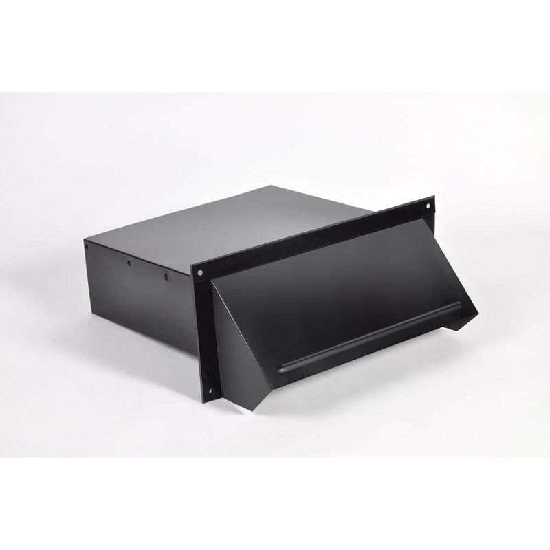 Master Flow 3-1/4 in. x 10 in. Rectangular Appliance Wall Vent AVW3.25X10 - Image 1