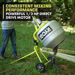 RYOBI 5.0 cu. ft. Portable Corded Concrete Mixer RMX001 - Image 5