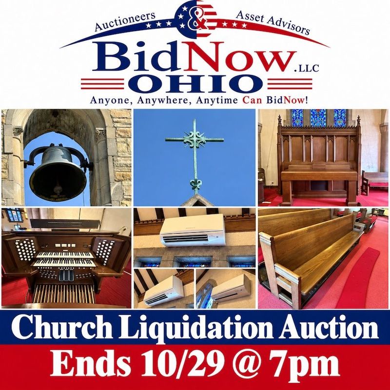 BN26-14 Dayton, Ohio Church Liquidation banner
