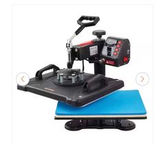 VEVORHeat Press 5 in 1 Heat Press Machine 12x15 Clamshell Sublimation Transfer Printer 900W Vinyl Heat Press - Image 2