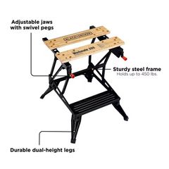 Folding Portable Workbench and Vise - Image 4