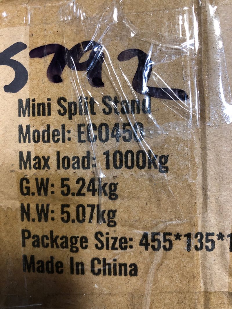 Adjustable Anti-Vibration Mini Split Stand - Image 1