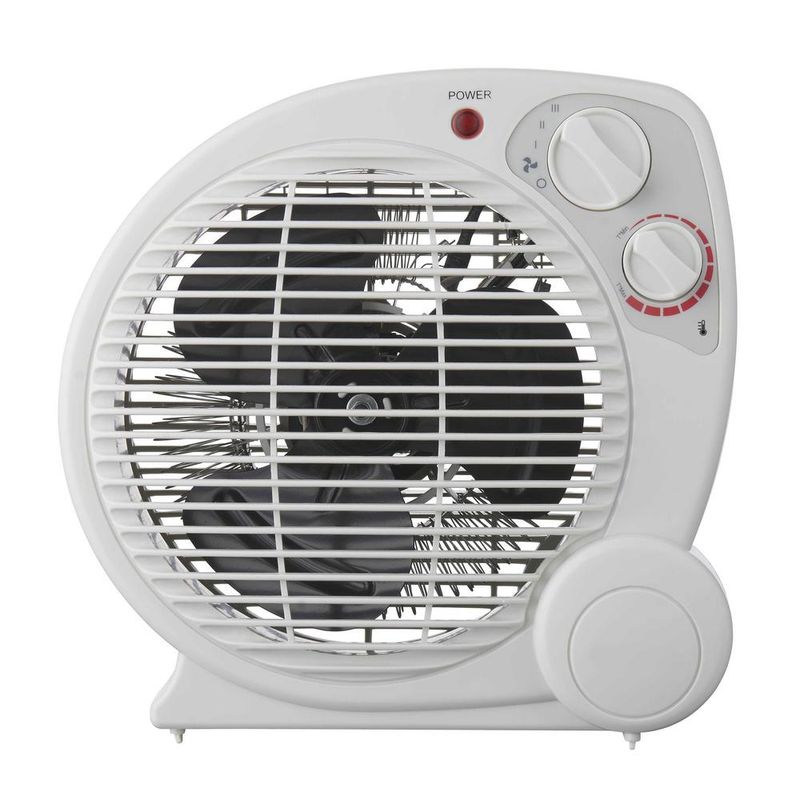 1500W Electric Fan Forced Portable Heater - Image 1