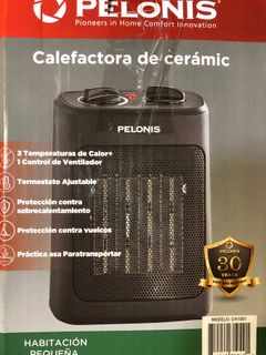 1500W 9 in. Electric Ceramic Space Heater - Image 5