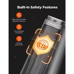 23 in. 1500W Digital Tower Ceramic Heater - Image 4