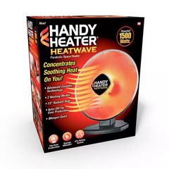 1500W 18.5 in. Electric Parabolic Space Heater - Image 2