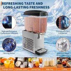 4.8 gal. Commercial Cold Beverage Dispenser - Image 4